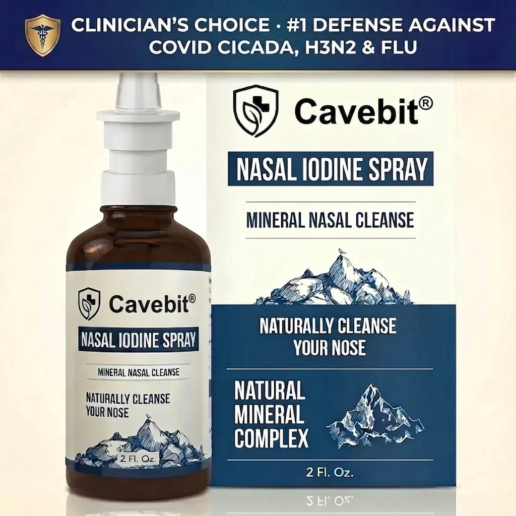 Cavebit® Nasomin Nasal Iodine Spray