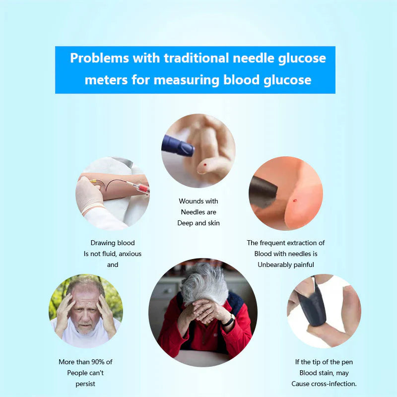 🏆 2026 Best Seller | Limited-Time 50% OFF! Painless blood sugar measurement