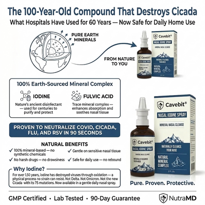 Cavebit® Nasomin Nasal Iodine Spray