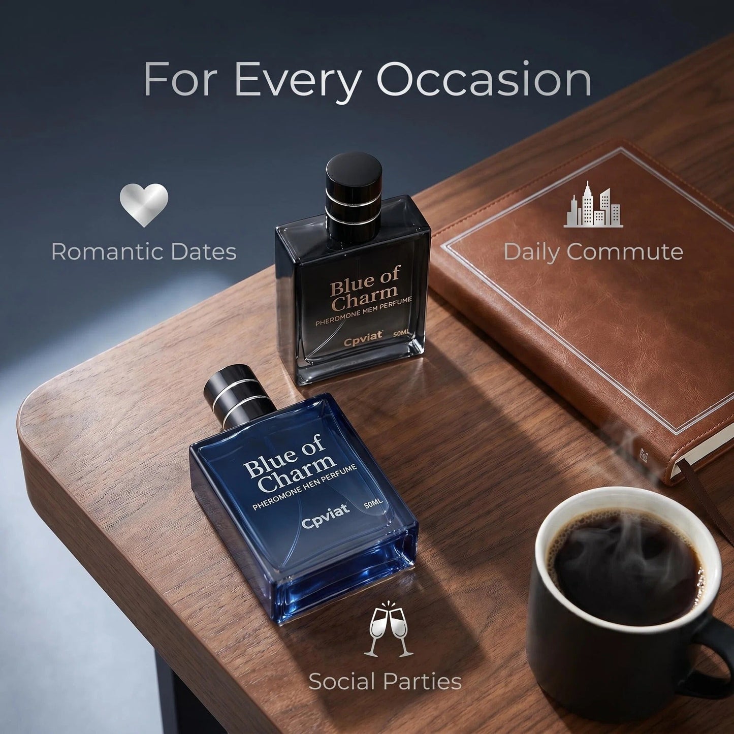 Cpviat Pheromone Perfume | Boost Personal Charm for First Date & Social Occasions Long Lasting Scent