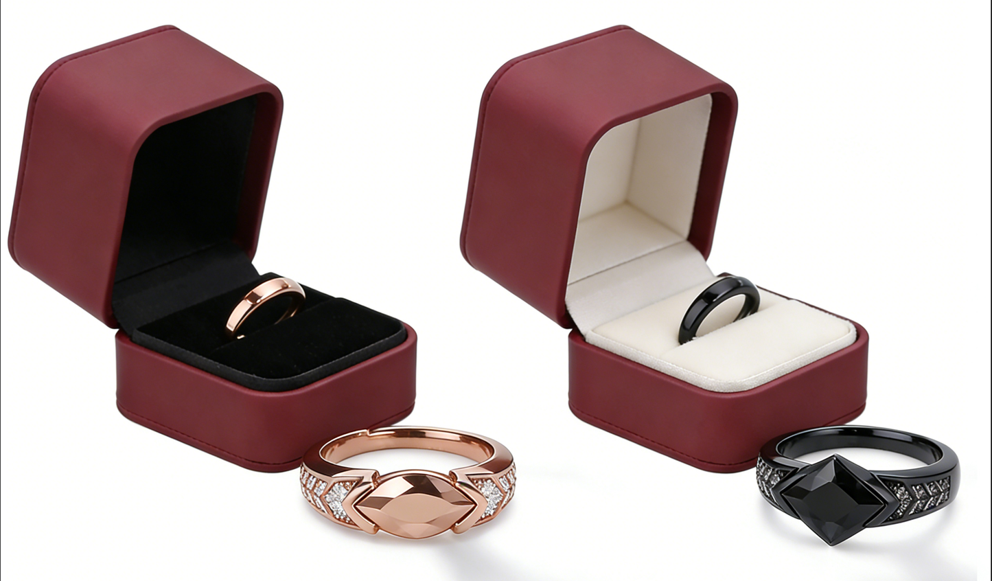 💥Last Day Promotion 80% OFF - Howcode Magnetology Moissanite Diamond Ring💖