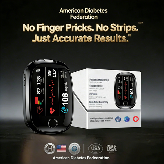 🏆 2026 Best Seller | Limited-Time 50% OFF! Painless blood sugar measurement