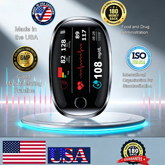 🏆 2026 Best Seller | Limited-Time 50% OFF! Painless blood sugar measurement