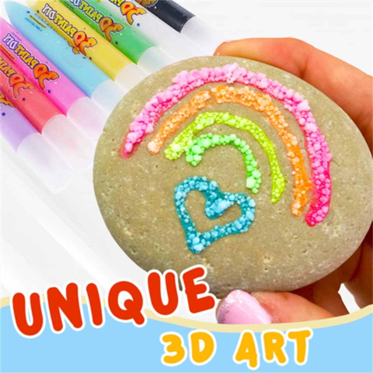 🔥HOT SALE 50% OFF🎁 Magic Puffy Pens for Kids – ✨3D Creative Drawing Art Set