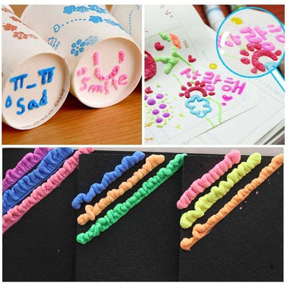 🔥HOT SALE 50% OFF🎁 Magic Puffy Pens for Kids – ✨3D Creative Drawing Art Set